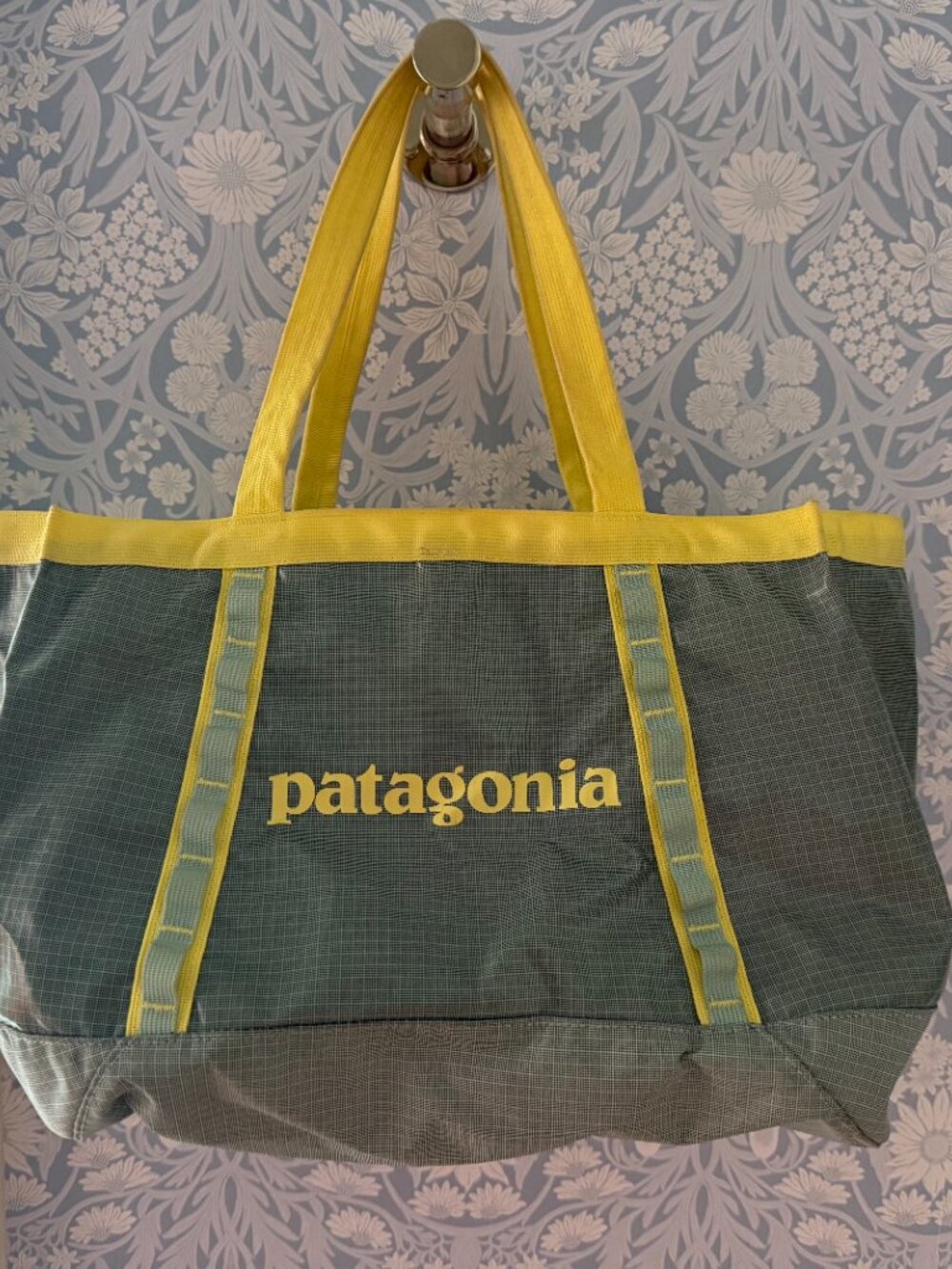 Patagonia Black Hole® Tote 25L - Pale Green and Yellow - Picture 2 of 5